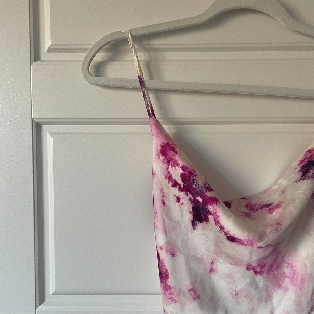 Bardot Tie Dye Slip Dress Purple - Picture 10 of 10
